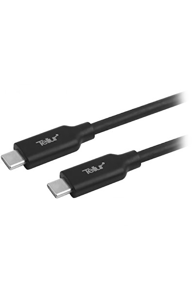 TELLUR Cable Data and Charging USB-C - USB-C Tellur, 100W, 1m, Black