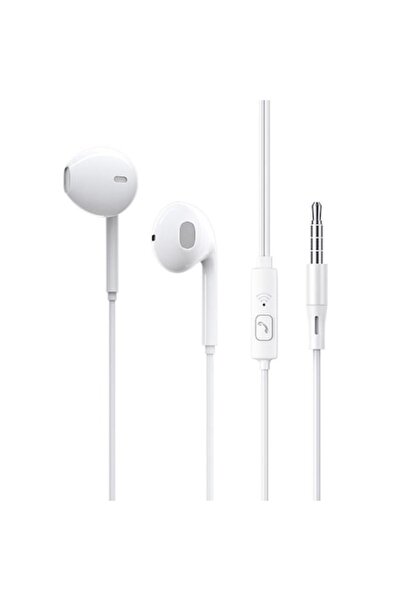 Borofone Ακουστικά In-Ear BM54 Maya, με μικρόφωνο, 3,5 mm, 1,2 m, Λευκά