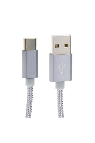 SOHO Cable for charging and data transfer USB to USB-C, reinforced, 1M, Gray