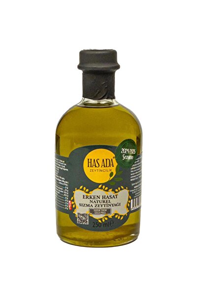 Has Ada HASADA ERKEN HASAT NATUREL SIZMA ZEYTİNYAĞI 250 ml.