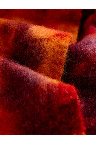 Koton Eșarfă lungă cu ciucuri cu model batik