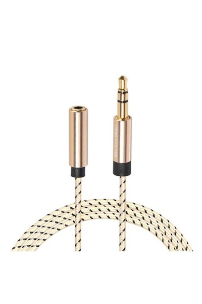 Bibilel Cablu prelungitor audio cu mufă jack de 3,5 mm, conectori mascul și f...