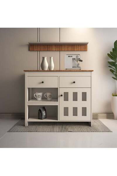 AGD طاولة جانبية وبوفيه متعددة الأغراض للمطبخ وغرفة المعيشة