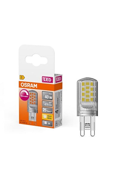 Osram 4W G9 Dim Edilebilir Led Ampül Sarı Işık 4058075432246 AC58921