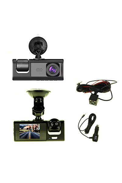Erzi Kamera Araba İçi Kamera Seti Ön Kamera Araç İçi Arka Görüş Kamera