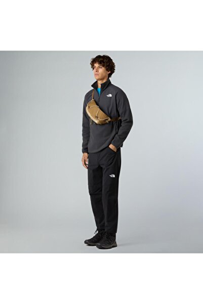 THE NORTH FACE Pánská fleecová mikina Glacier Heavyweight s polovičním zipem NF0A89JHU8M1 šedá-XS