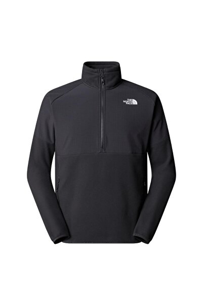THE NORTH FACE Pánská fleecová mikina Glacier Heavyweight s polovičním zipem NF0A89JHU8M1 šedá-XS