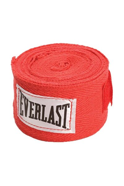 EVERLAST ضمادة يد للملاكمة بتصميم احترافي - أحمر - 180 بوصة