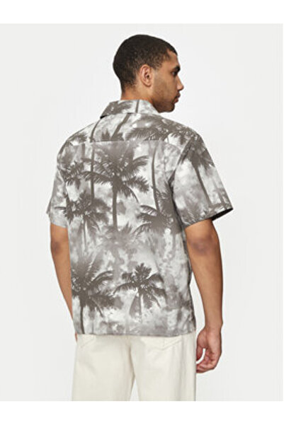 Converse Ανδρικό Πουκάμισο 10026435-A01 Μαύρο