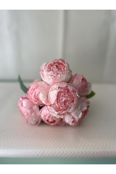 Elegance Tasarım Islak Şakayık Pembe 7'Li