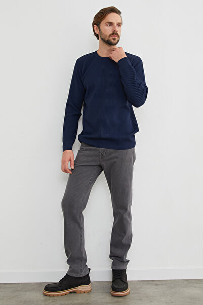 Fulla Moda Базовий велосипедний комір в'язаний светр