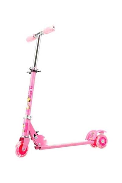 AGD 3-Wheel Musical Kick Scooter Pink