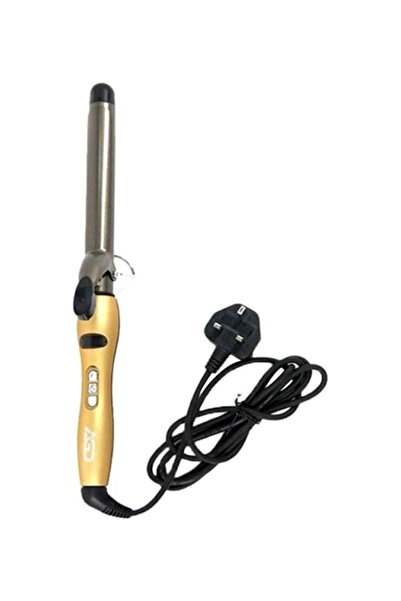 AGD Professional Electric Hair Curling Iron Grey/Gold/Black