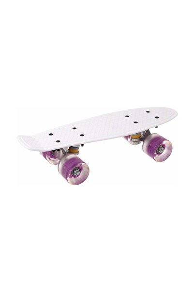 Generic لوح تزلج بنمط ركوب أبيض 41 سم