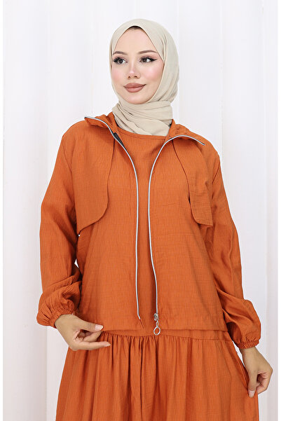 sefamerve Διπλό Σετ με Ελαστικό Λαβή και Φερμουάρ 0129-22 Ταν