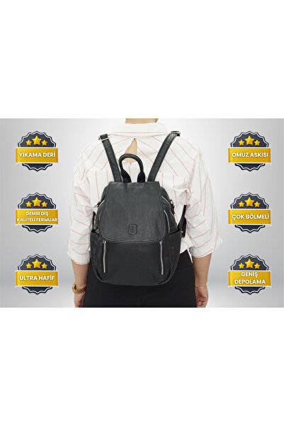 HKY High Quality Multi-Compartment Women's Backpack