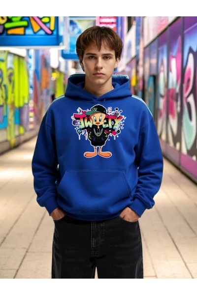 Wish BF Unisex Ανδρικό/Γυναικείο φούτερ TWEETY COOL Πολύχρωμο Ειδικό με τύπωμ...