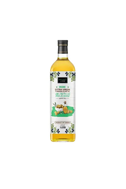 Organic Land Organic Tunisian Extra Virgin Olive Oil 1 Liter -