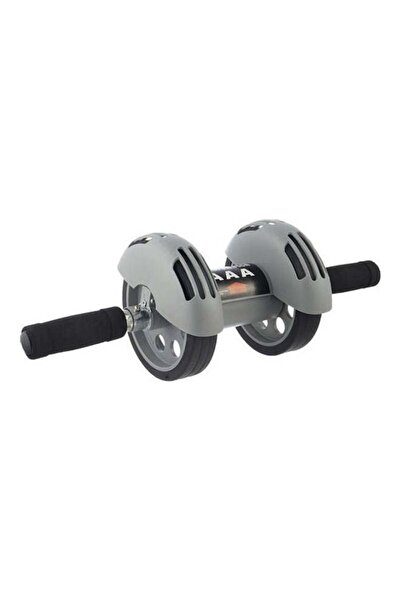 just me عجلة دوارة للتمرين مع سجادة يوغا، عجلتان