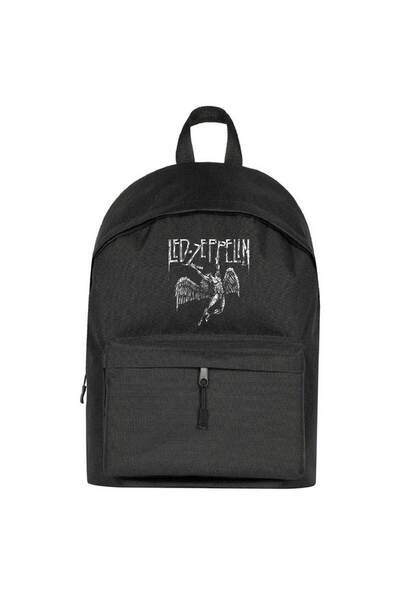 CrowsGate Rucsac Led Zeppelin Failing Angel Culoare Neagră