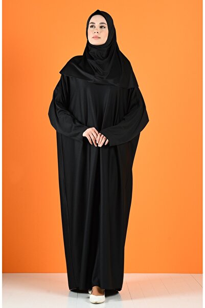 sefamerve Namaz Elbisesi 4538A-01 Siyah