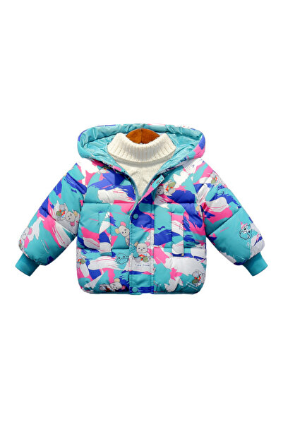 Superbaby Fleece jacket for girls - Duck