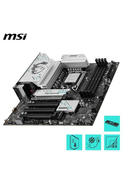 MSI B860M GAMING PLUS WIFI mATX Motherboard