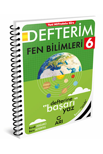 Arı Yayıncılık 6. Sınıf Fen Bilimleri Defterim