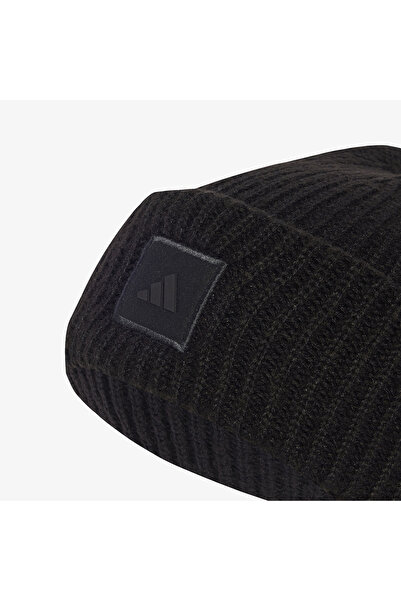 adidas Wide Cuff Unisex Black Beret