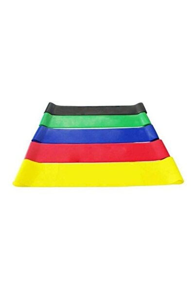 Generic 5-Piece Resistance Band Set With Carrying Case