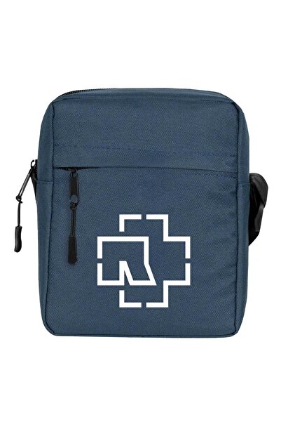 CrowsGate Rammstein logo Torba za rame mornarsko plava boja