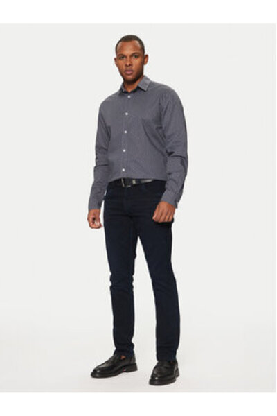 Tom Tailor Ανδρικό Πουκάμισο 1043806 Μπλε σκούρο