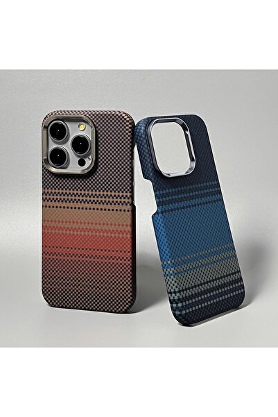 Generic iPhone 16 Pro Max Magnetic Phone Case with Carbon Fiber Texture