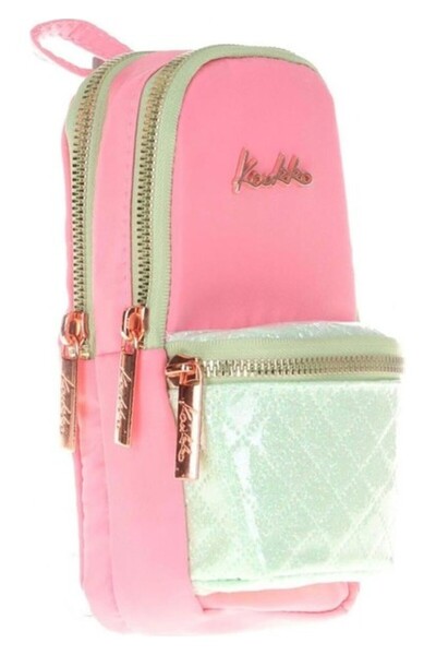 KAUKKO Пенал Brıght Junıor Bag Kapitone-Rose K2466