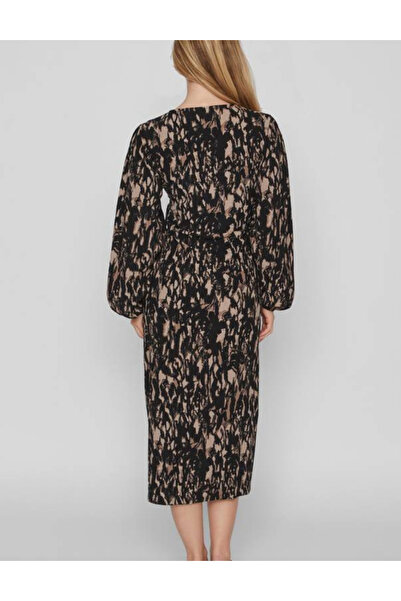 VILA rochie midi, culori mixte