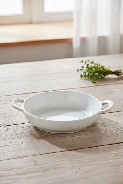 Le Paon Porcelain Oval Appetizer and Serving Bowl with Handle 19X15X4.5 cm – ...