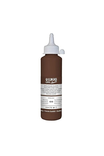 Lukas CRYL LIQUID 250ML RAW UMBER
