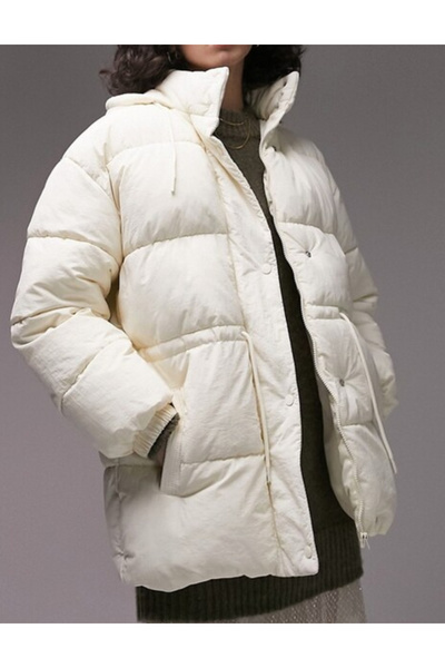 TopShop jacket, cream