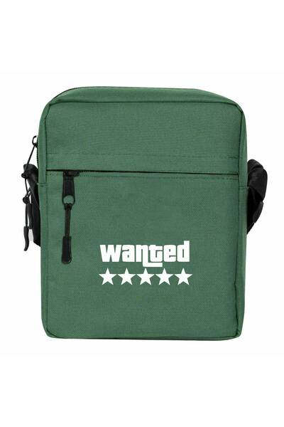 WAKHA Wanted White Shoulder Bag Green Color