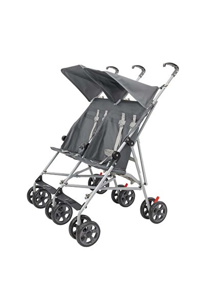 Moon عربة أطفال توأم خفيفة الوزن للسفر من جيت بلس - قابلة للطي - تتحمل وزنًا ...