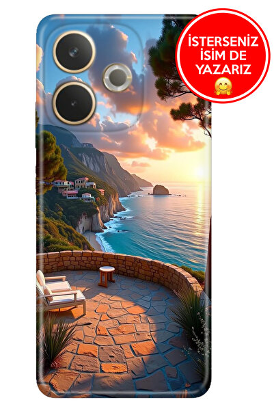 OPPO A5 Pro Luxury Kılıf Rubber Esnek Silikon Tam Koruma Seninle Burada