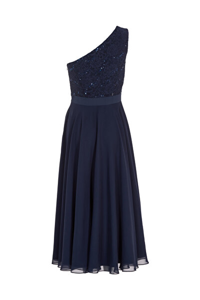 Swing Γυναικείο φόρεμα κοκτέιλ 5AI01500 Μπλε σκούρο