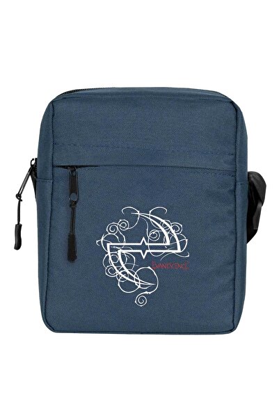 CrowsGate Τσάντα ώμου Evanescence Logo Σκούρο μπλε χρώμα