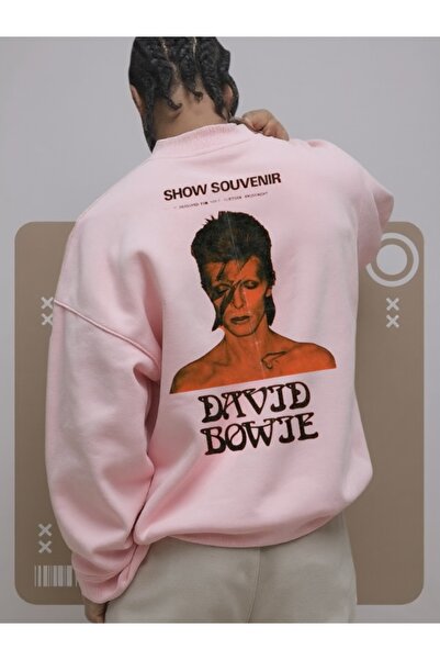 Wish BF Hanorac unisex pentru bărbați/femei DAVID BOWIE, colorat, personaliza...