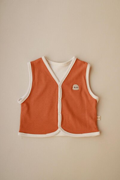 Oh La La Koala For Little Ones Octopus Embroidered Double-Sided Vest