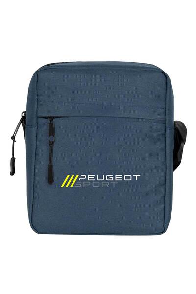 CrowsGate حقيبة كتف بيجو سبورت سلاش لون أزرق داكن