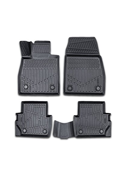 DELUXETUNING Set covorase auto cauciuc Ford Puma 2019->, forma tavita 3D