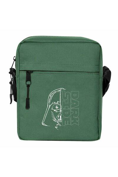 CrowsGate حقيبة كتف ستار وورز دارث فيدر دارك سايد باللون الأخضر