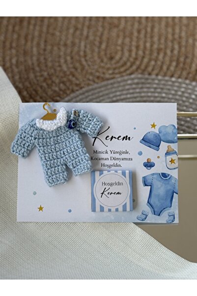 Puffybaby Bebek Hediyelik Maget Ve Çikolata İkili Set - 15 Adet