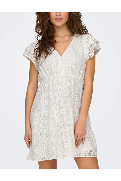 ONLY rochie mini, albă